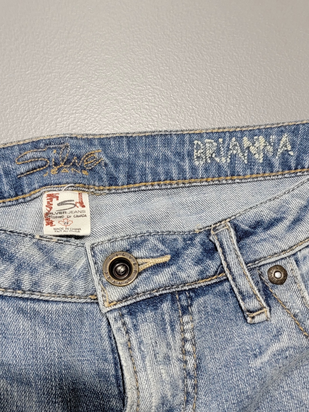 Silver Jeans Brianna Light Blue Women's Jeans